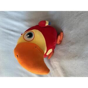 Baby First TV VolcabuLarry Soft Plush Parrot, Non Talking Version